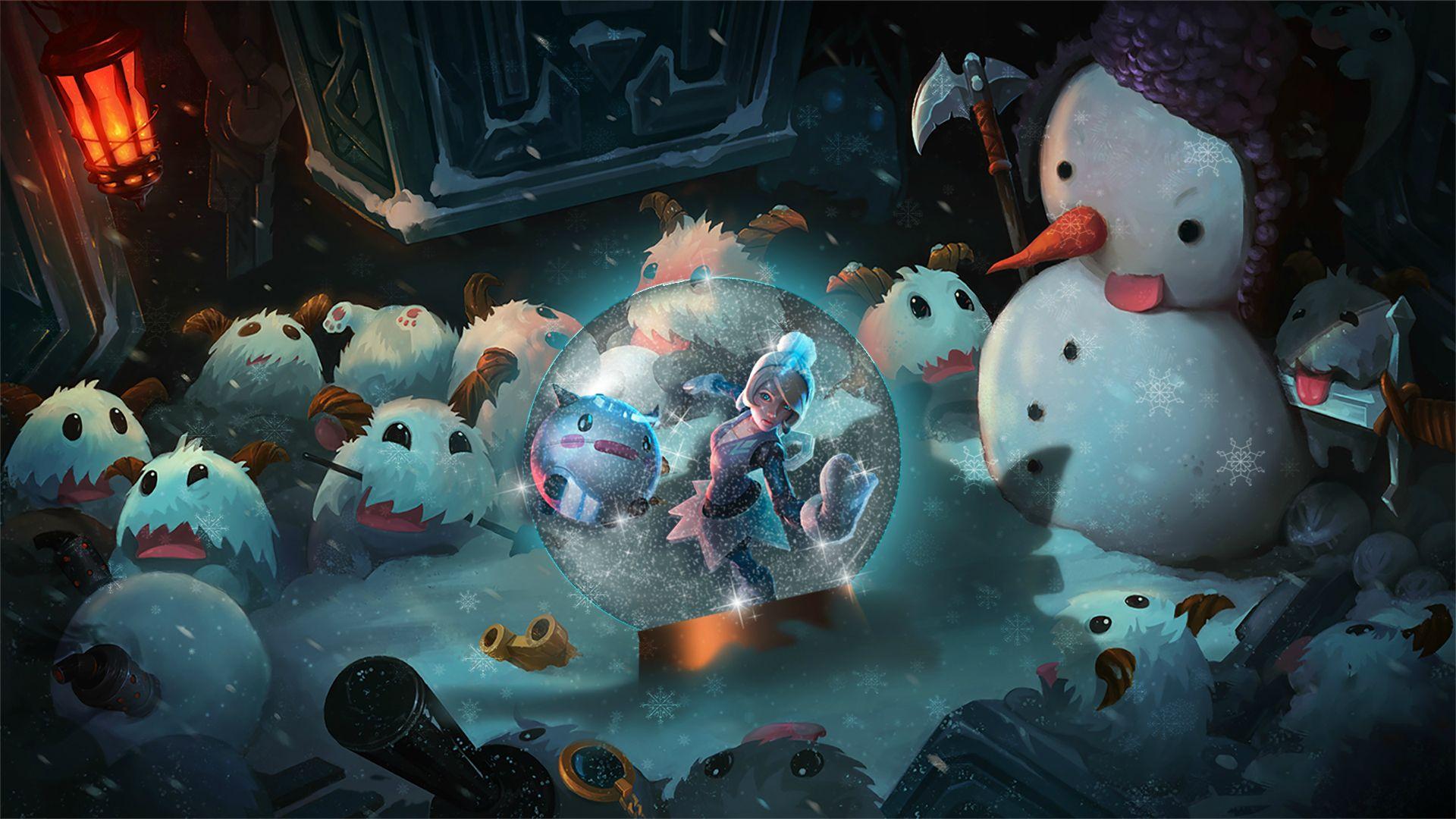 Winter Wonder Orianna and Poros Wallpaper