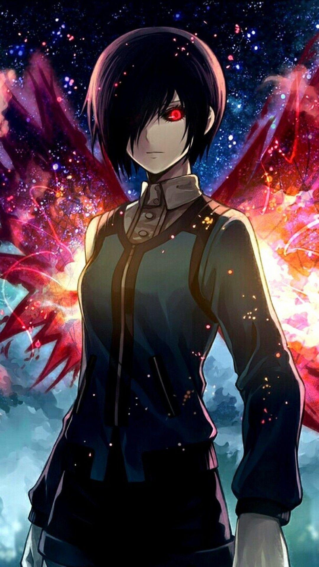 Preview wallpaper tokyo ghoul, kirishima touka, man