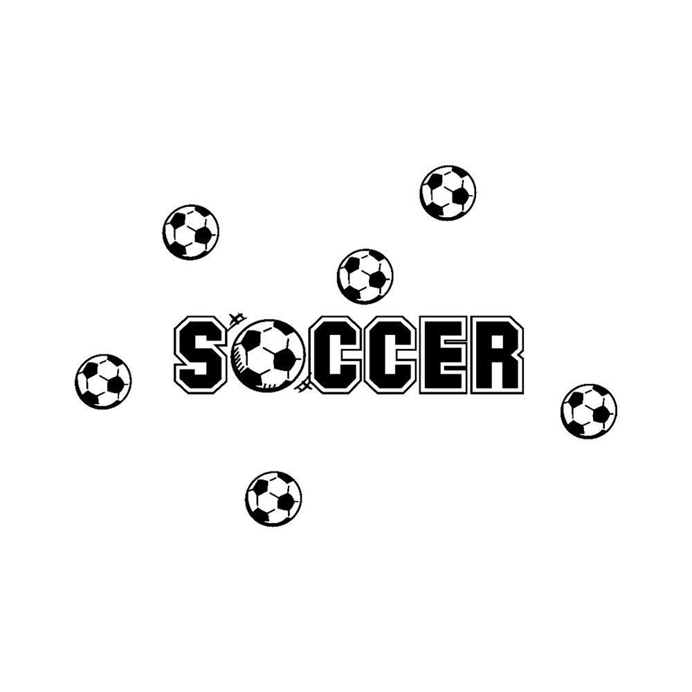 Rumas Soccer Wall Sticker Decor for Kids Room