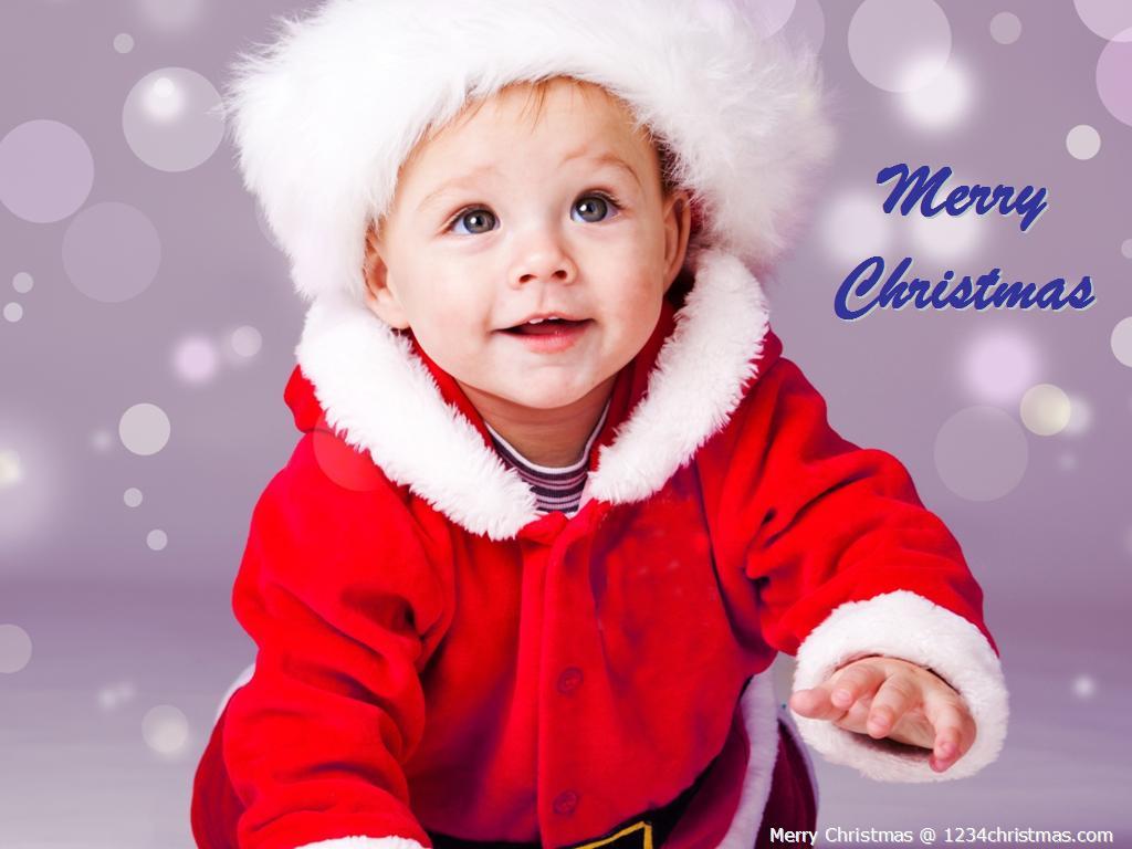 Christmas Baby Wallpaper for FREE Download