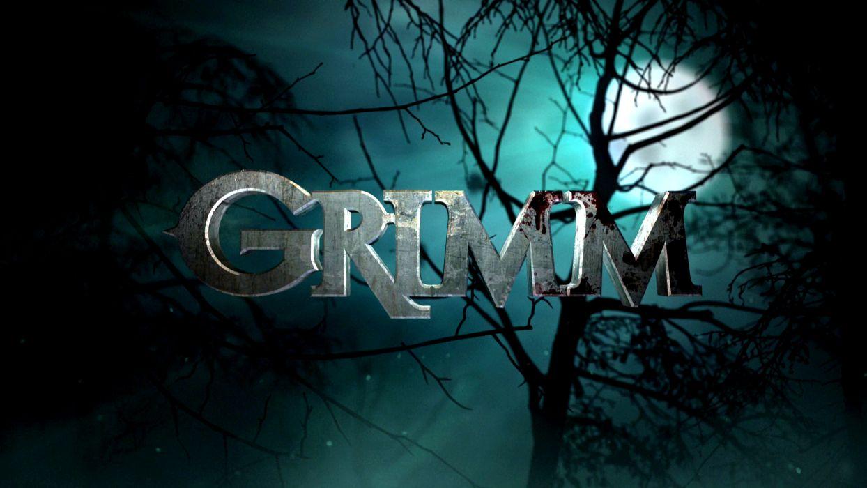 GRIMM supernatural drama horror fantasy television poster blood dark