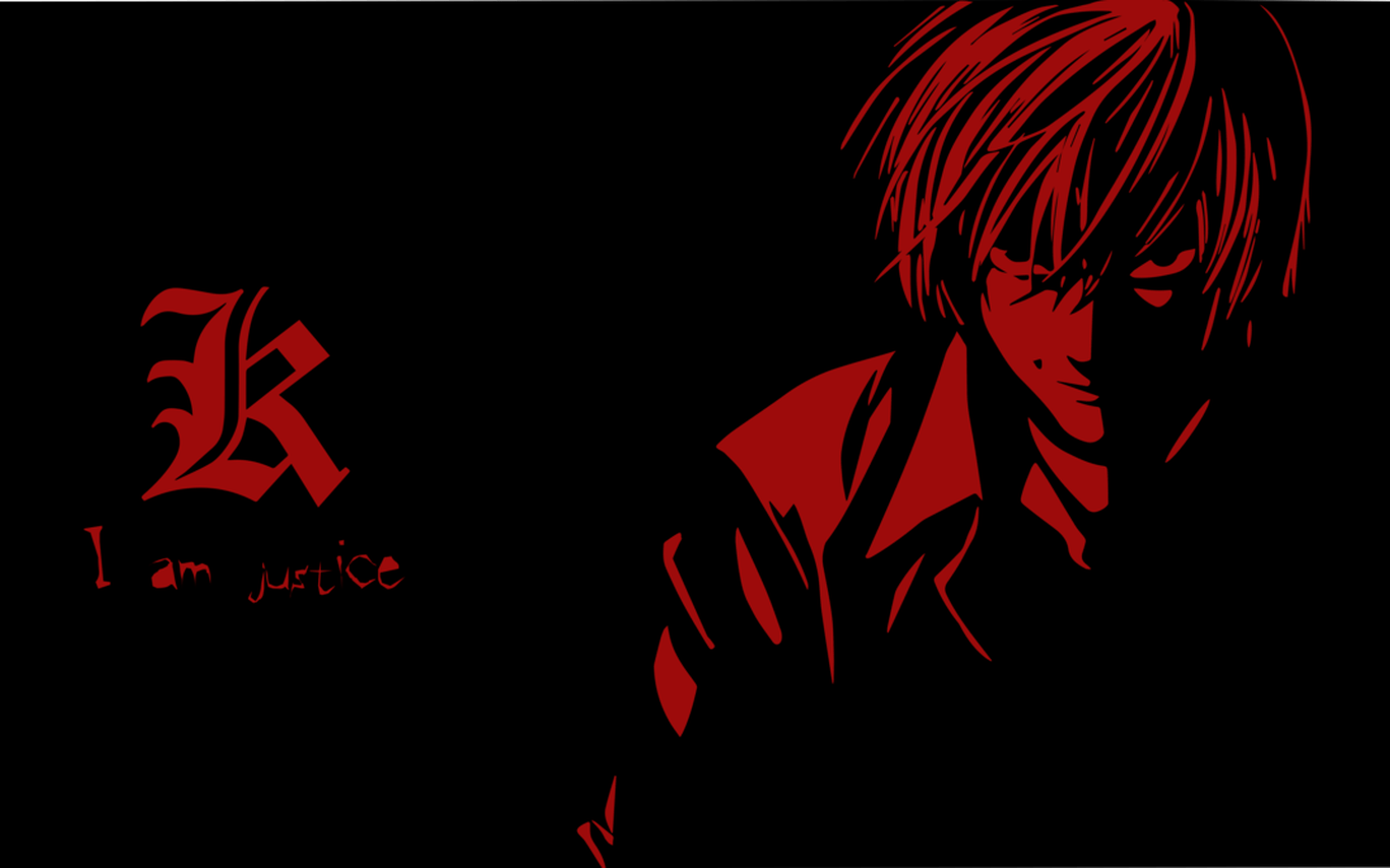 I AM Kira Death Note Desktop Wallpaper. Hot Trending Now