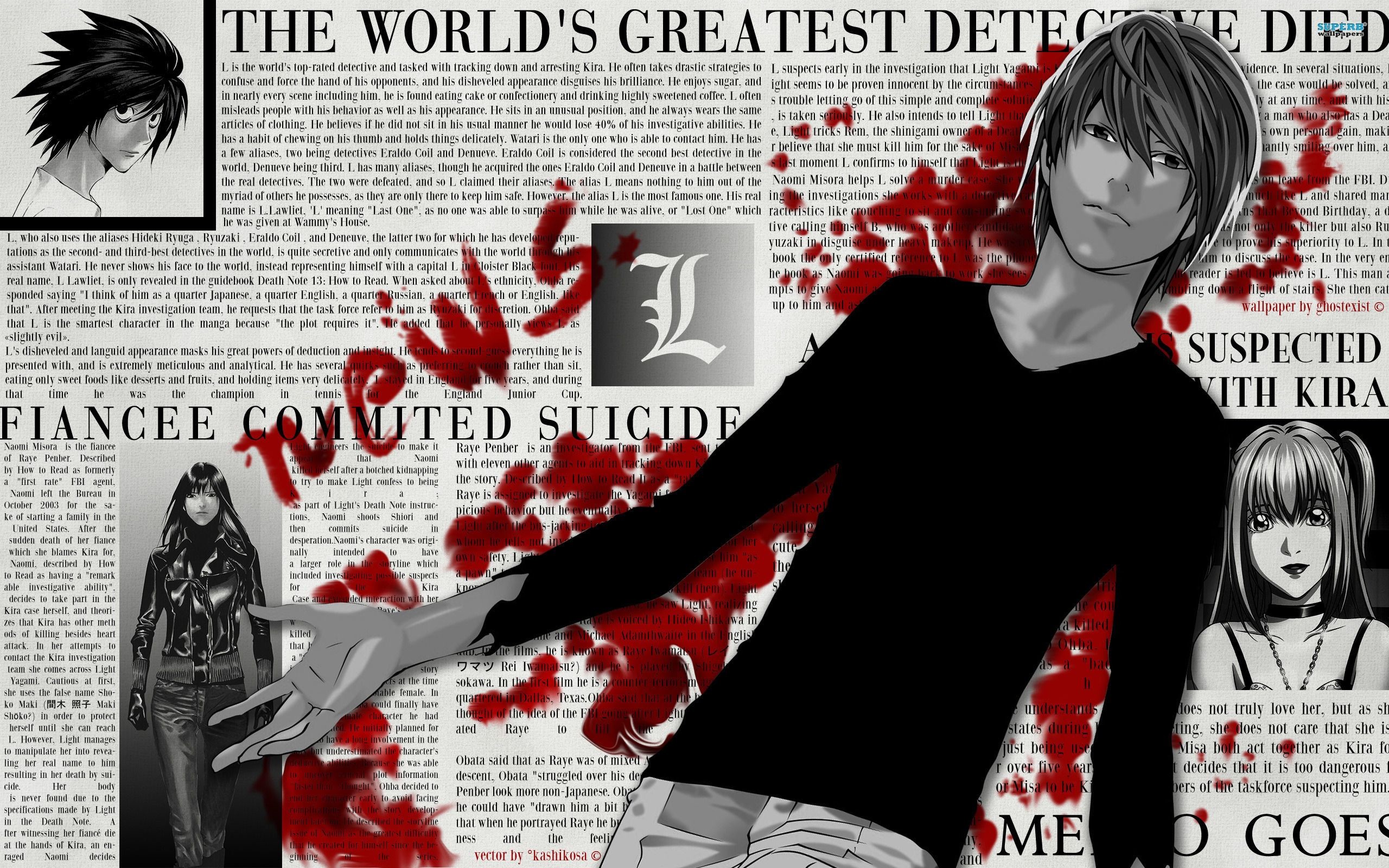 Death Note Wallpaper background picture