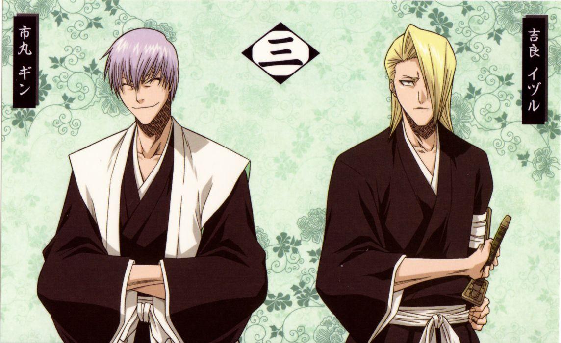 Bleach ichimaru gin izuru kira wallpaperx1792