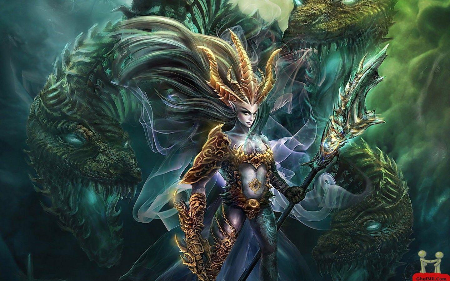 Picture Dragons With WomenD Strange Girl With Dragon Wallpaper