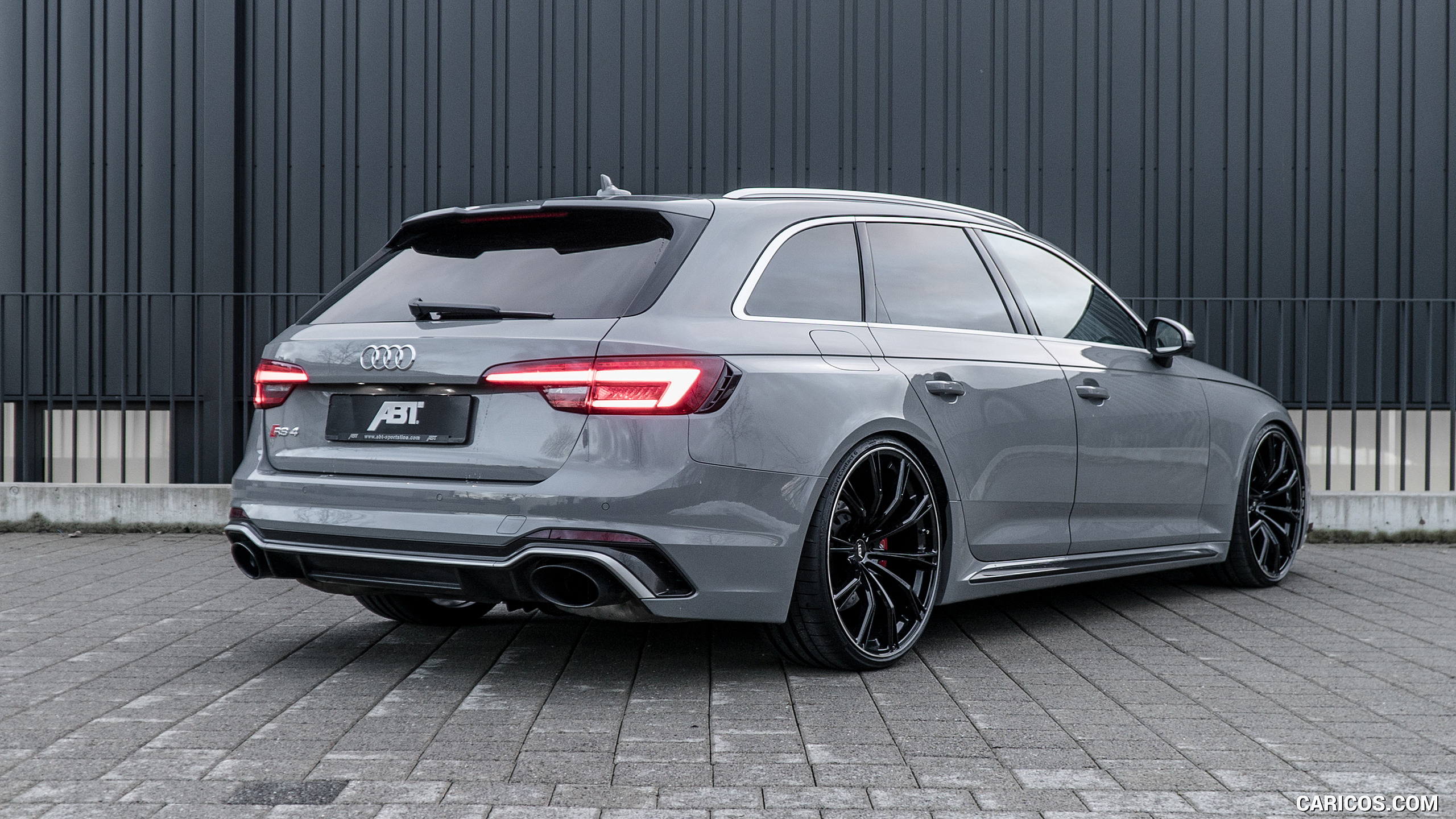 ABT Audi RS4 Three Quarter. HD Wallpaper