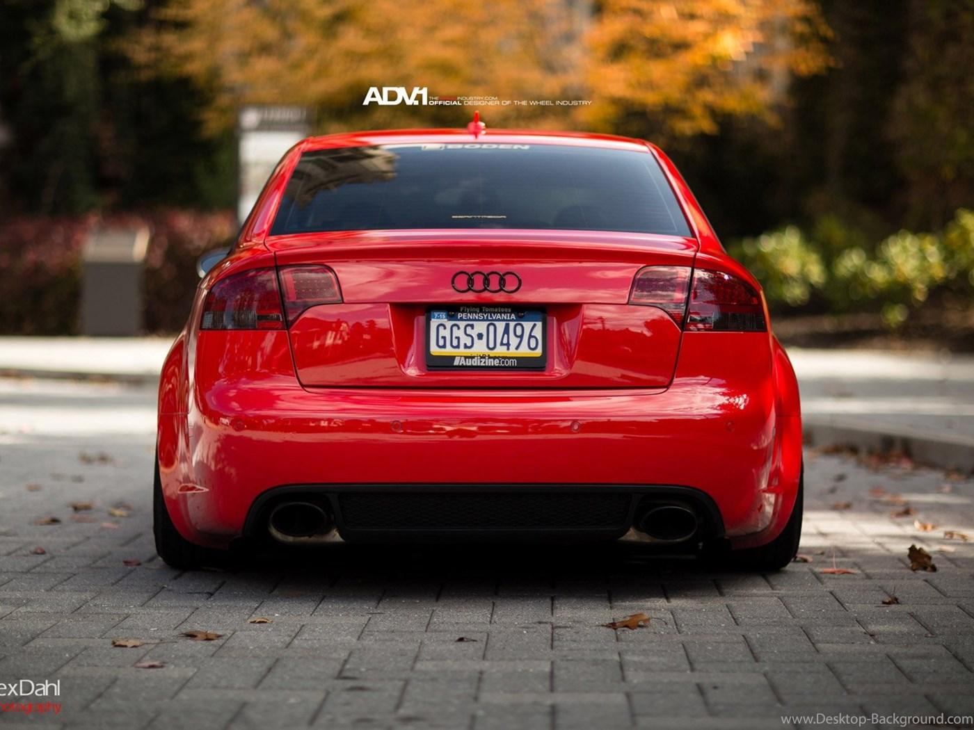 AUDI RS4 Adv1 Wheels Tuning Cars Wallpaper Desktop Background