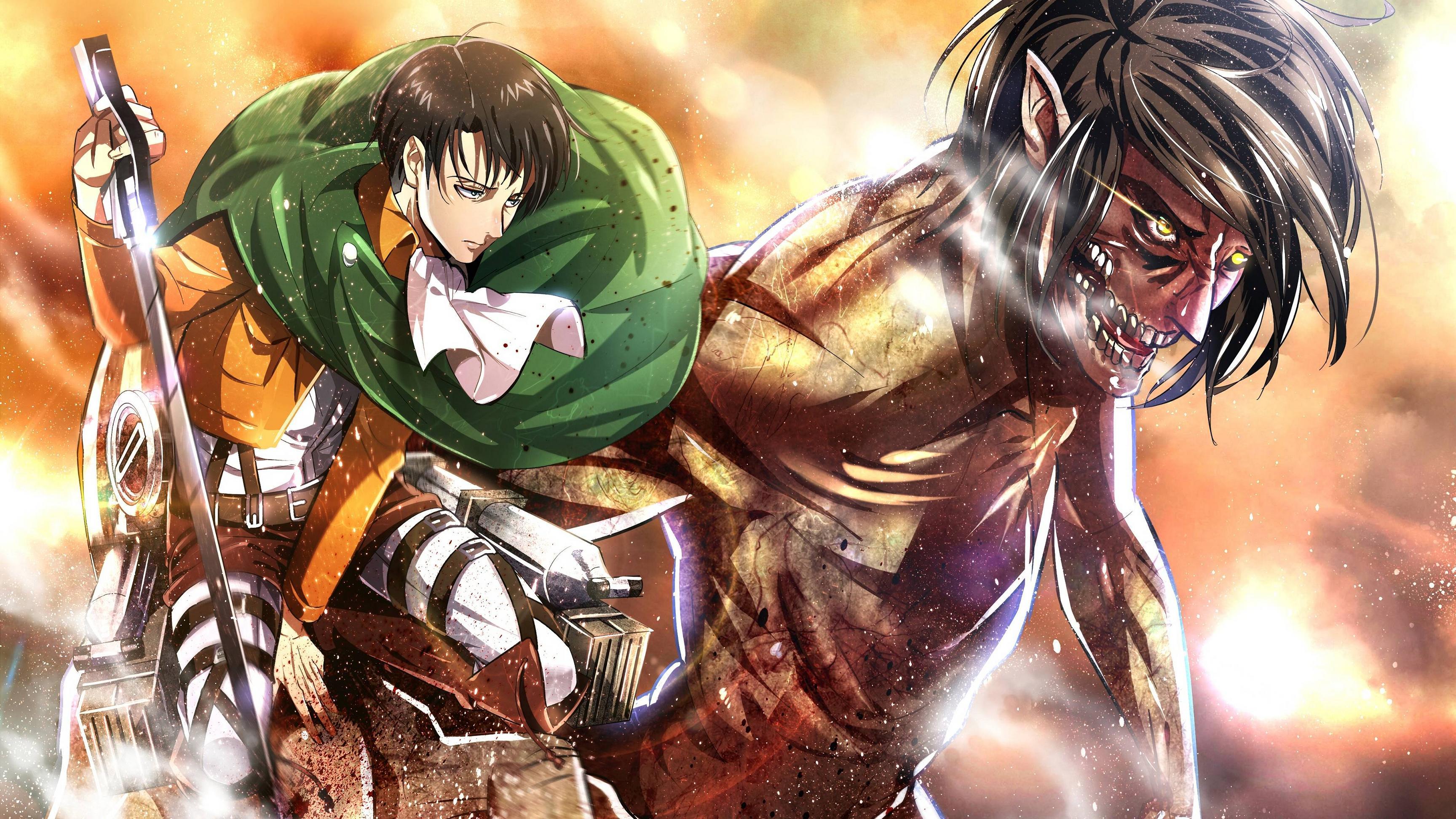 Attack On Titan Anime 4k PC Wallpapers - Wallpaper Cave