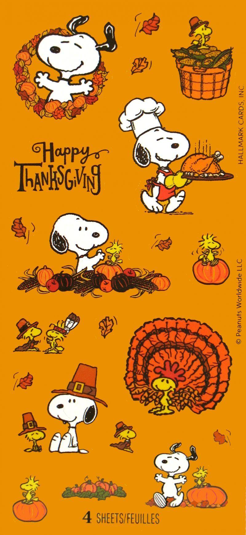 Thanksgiving. Snoopy wallpaper