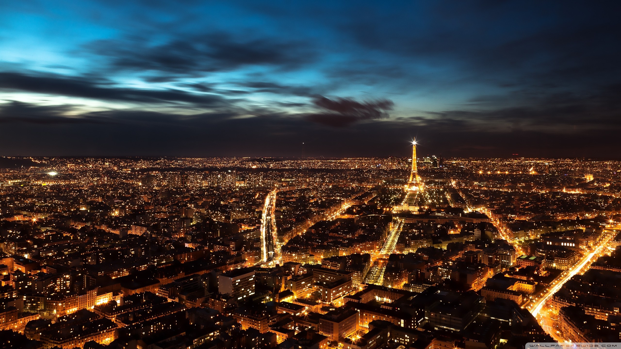 Paris City Lights ❤ 4K HD Desktop Wallpaper for 4K Ultra HD TV