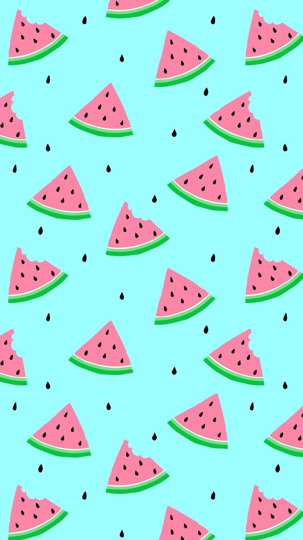 Wallpaper. Watermelon