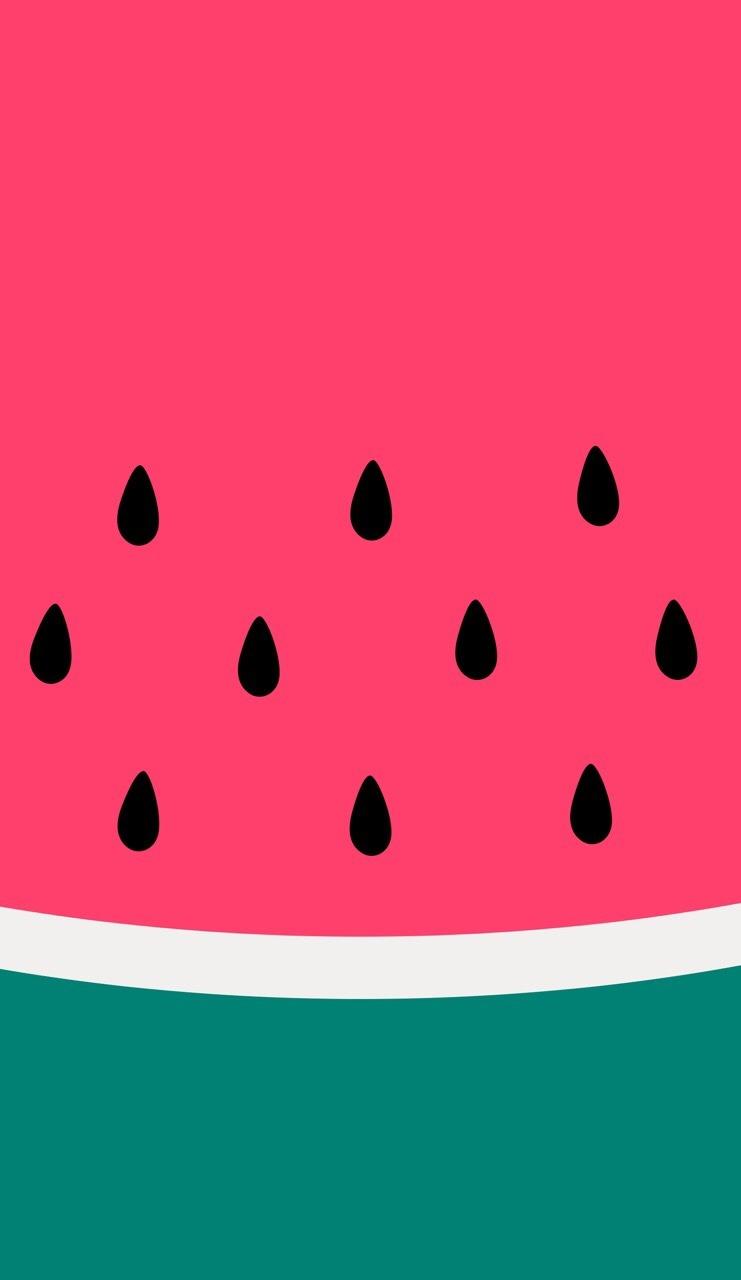 Homescreen Queen— Cute watermelon wallpaper