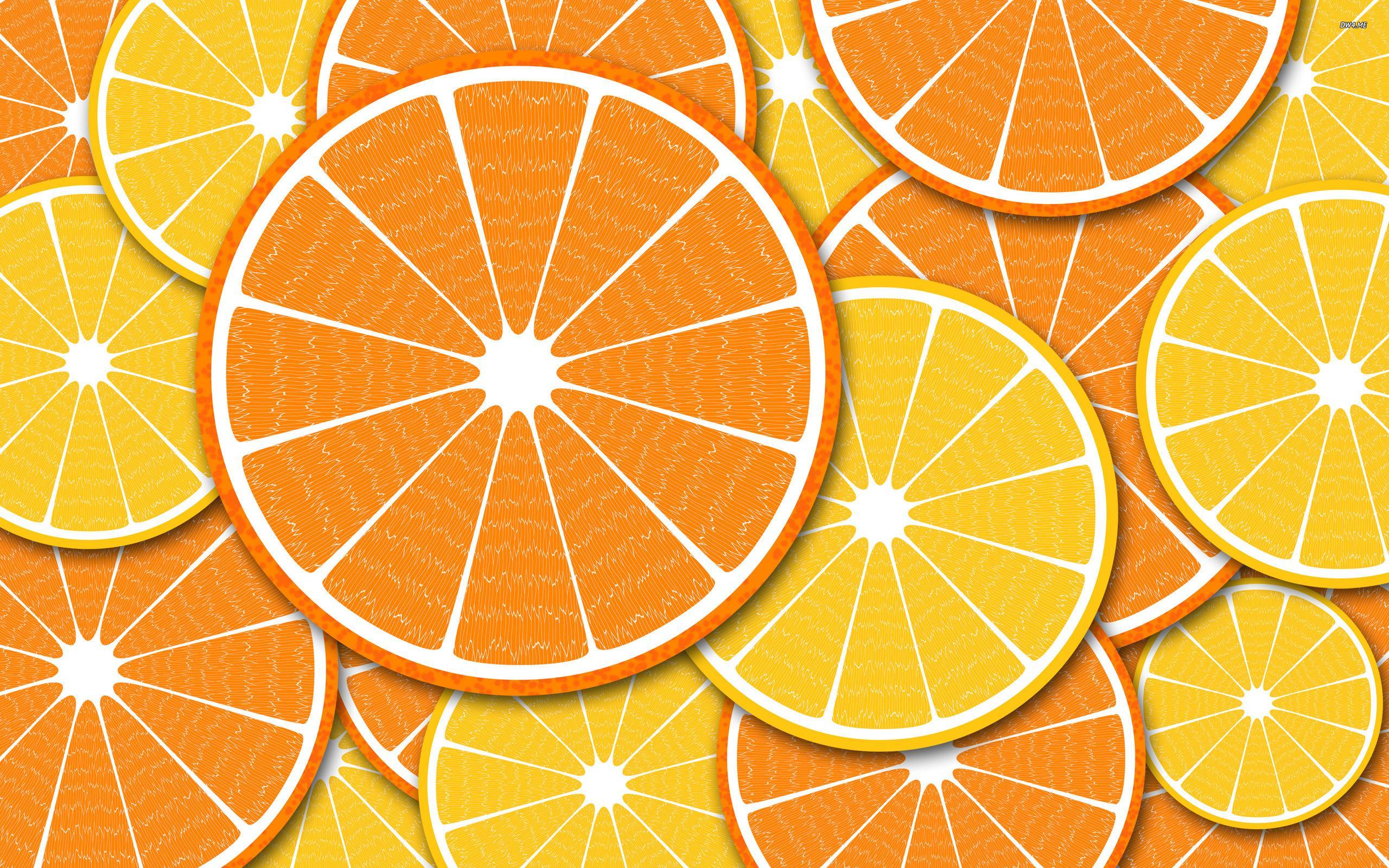 Oranges and lemons wallpaper wallpaper