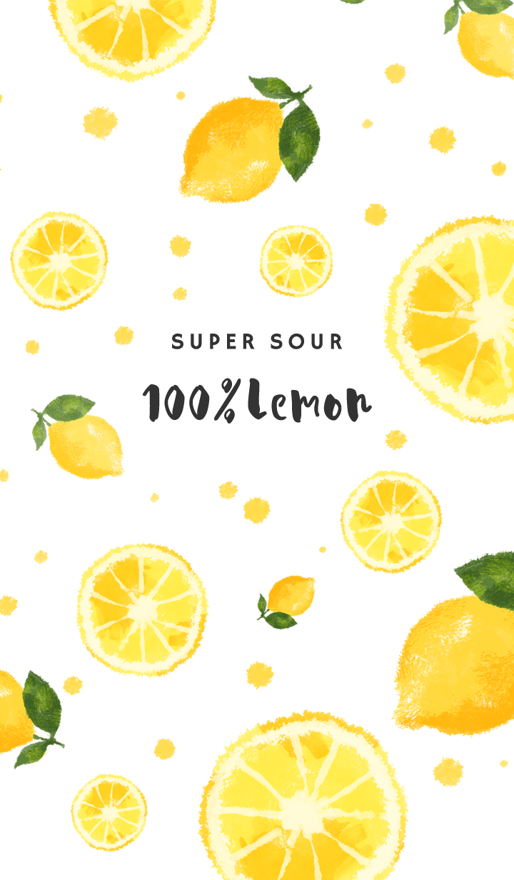 100% lemon. Fruit wallpaper, Lemon art, Lemon drawing