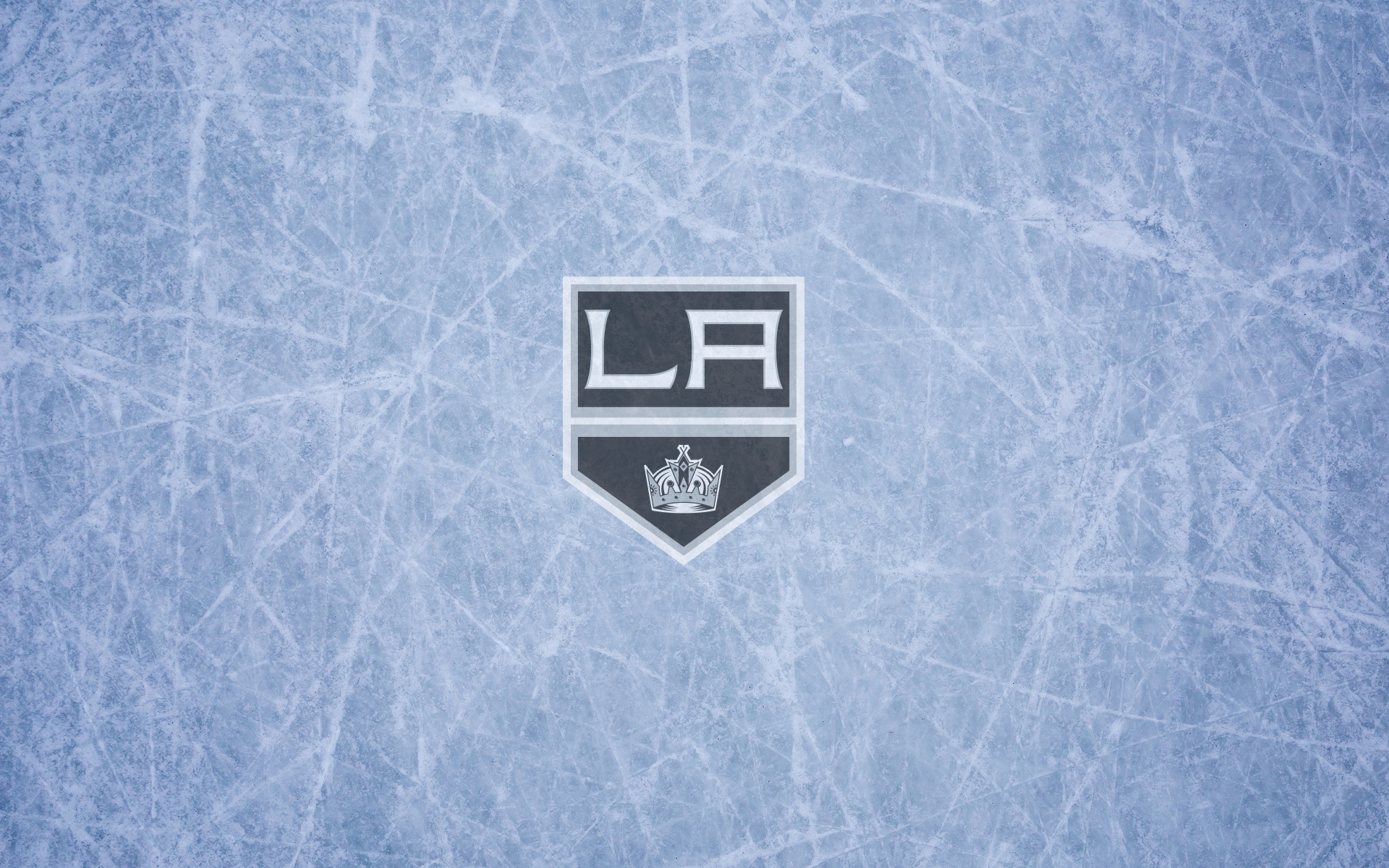 Los Angeles Kings wallpaper, ice and logo, widescreen 1920× 16