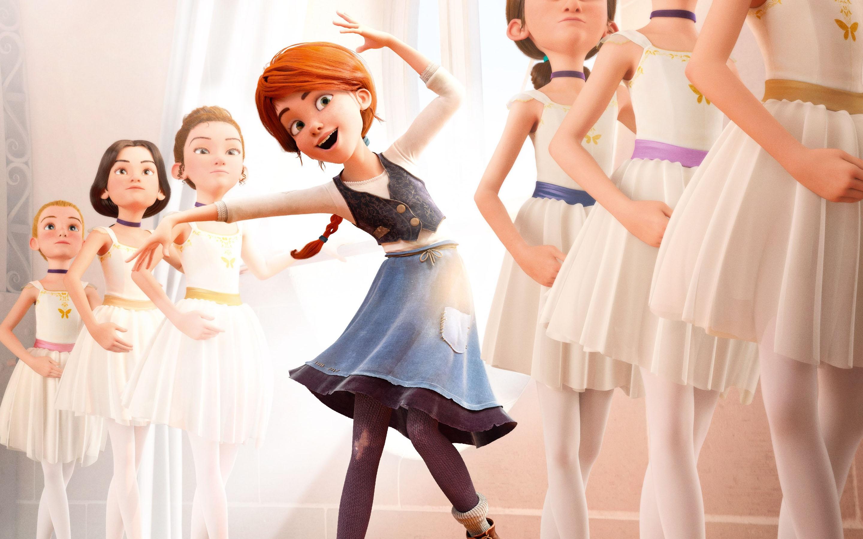 Wallpaper Ballerina, Animation, HD, Movies