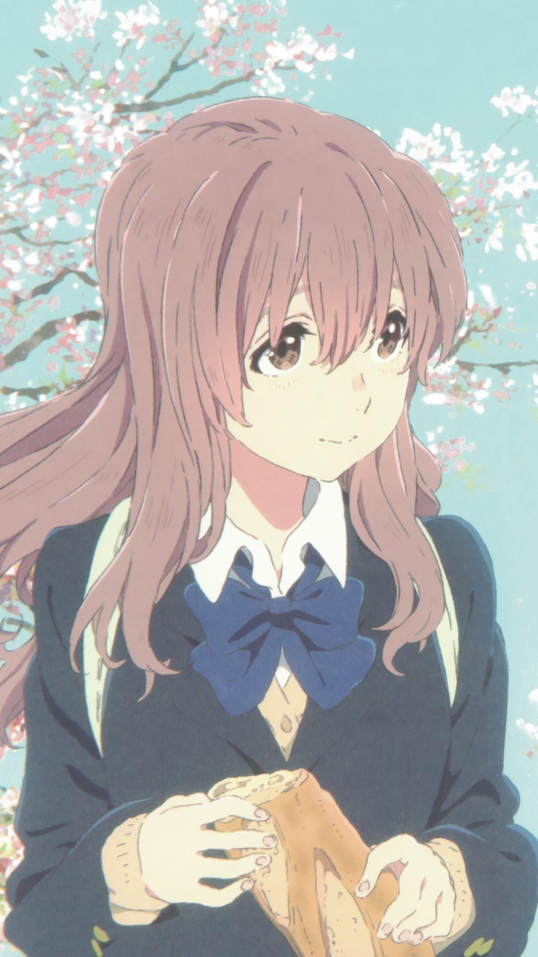 Koe no Katachi Shouko Nishimiya.iPhone 6 Plus wallpaper 1080×1920