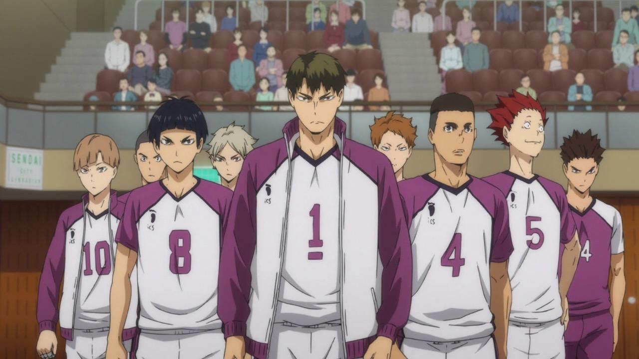 Haikyuu!! Karasuno High School vs Shiratorizawa Academy