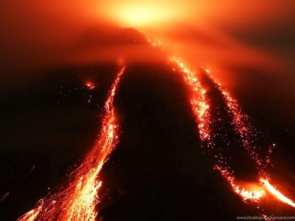 IPhone 5 Earth Volcano Wallpaper Desktop Background