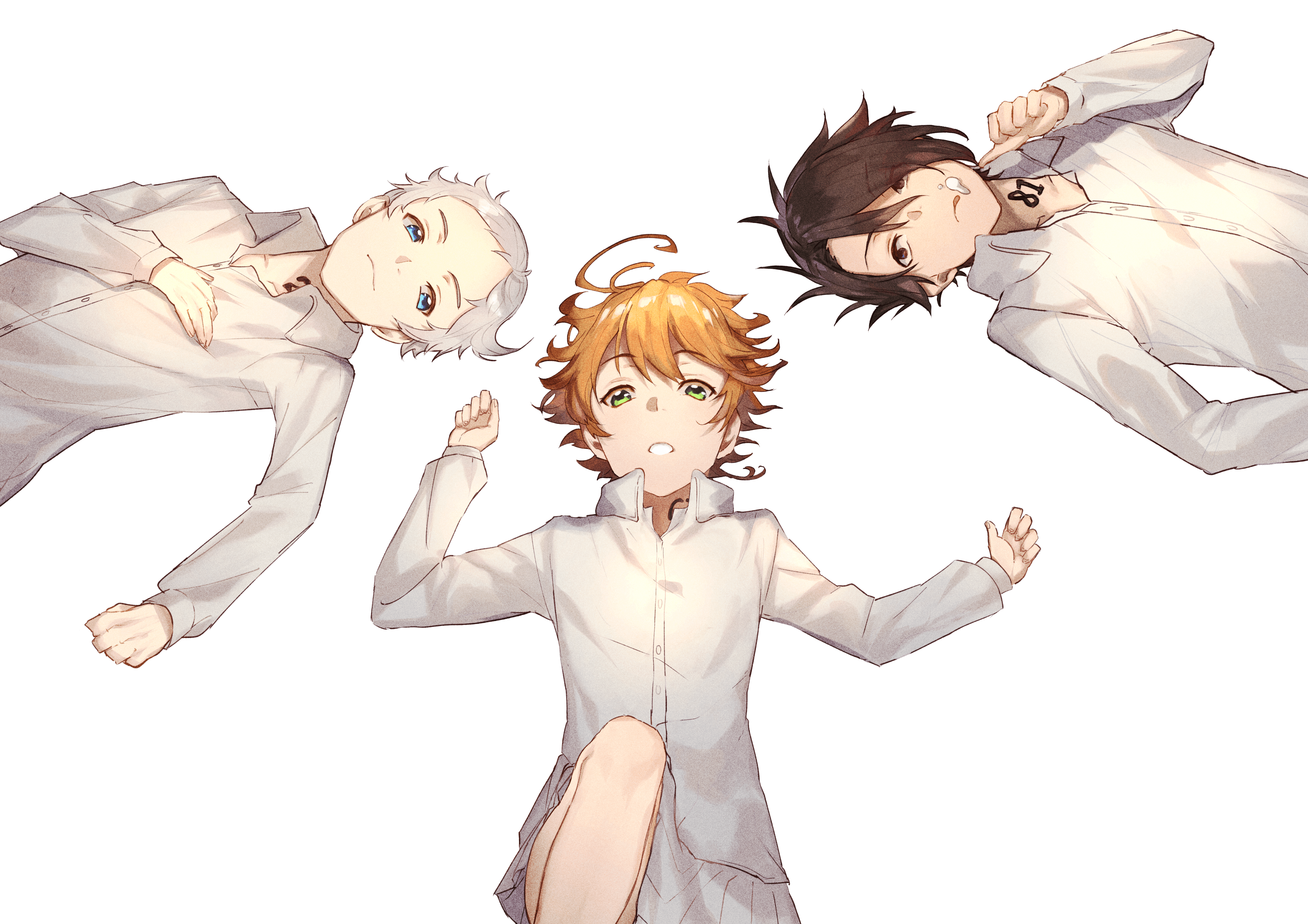 Norman (The Promised Neverland), Ray (The Promised Neverland), Emma