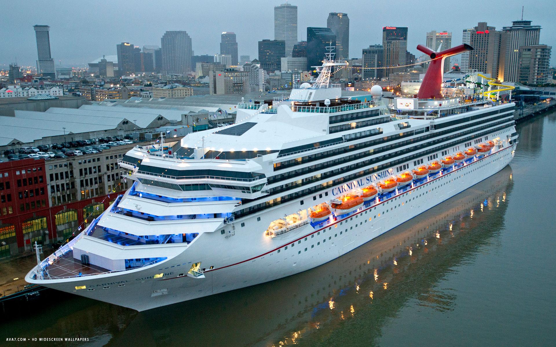 carnival sunshine cruise ship HD widescreen wallpaper / cruise ships