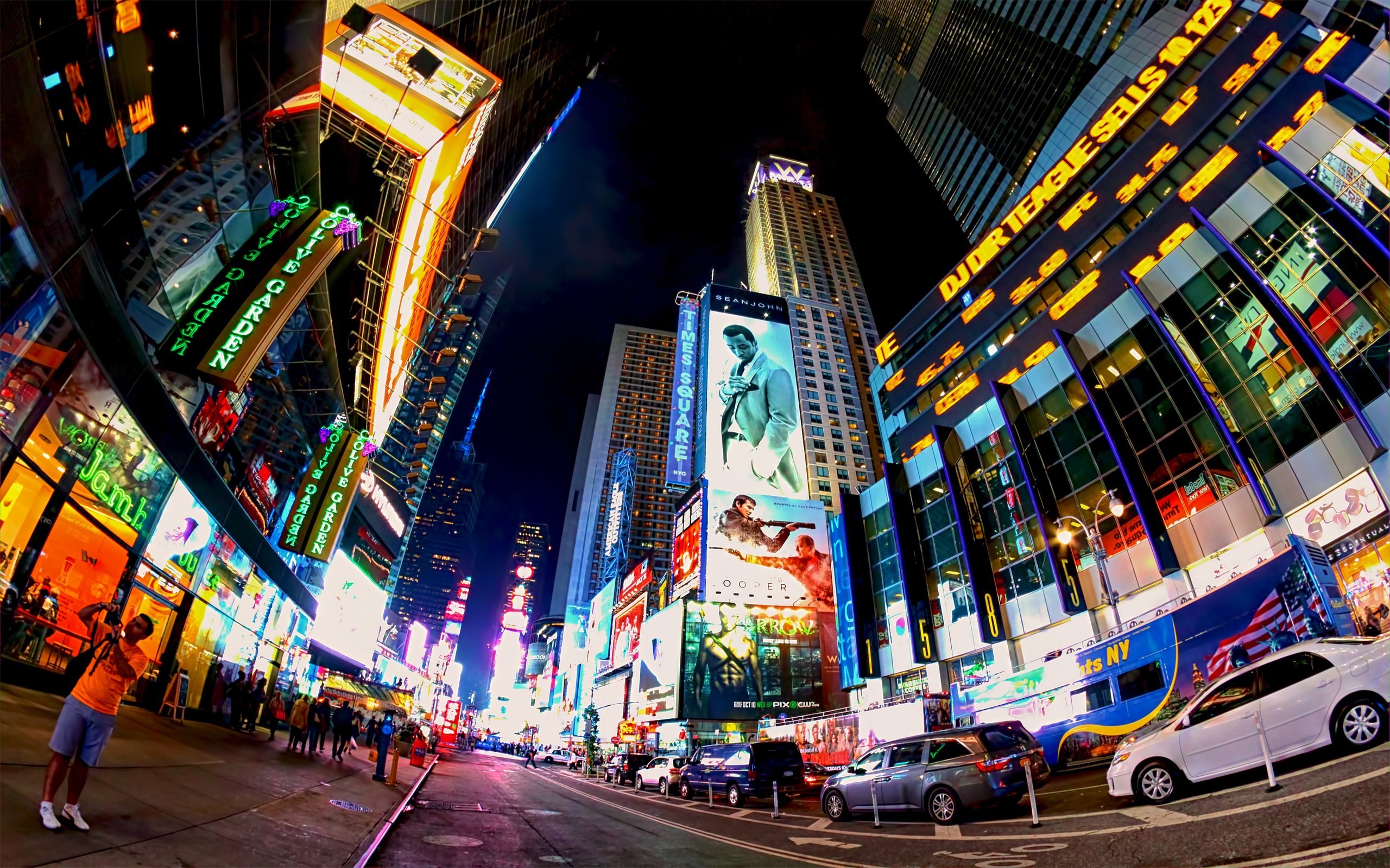 Times Square New York City United States HD Wallpaper