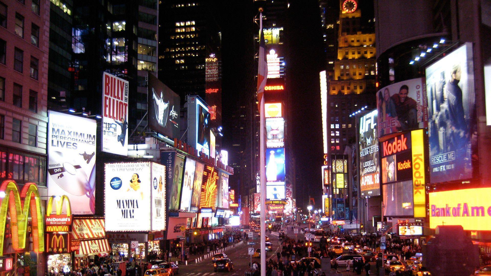 Times Square HD desktop wallpaper. Times Square wallpaper