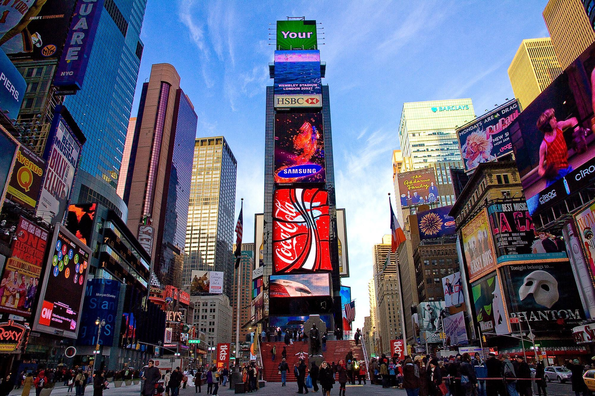 Times Square HD Wallpaper , Find HD Wallpaper For Free