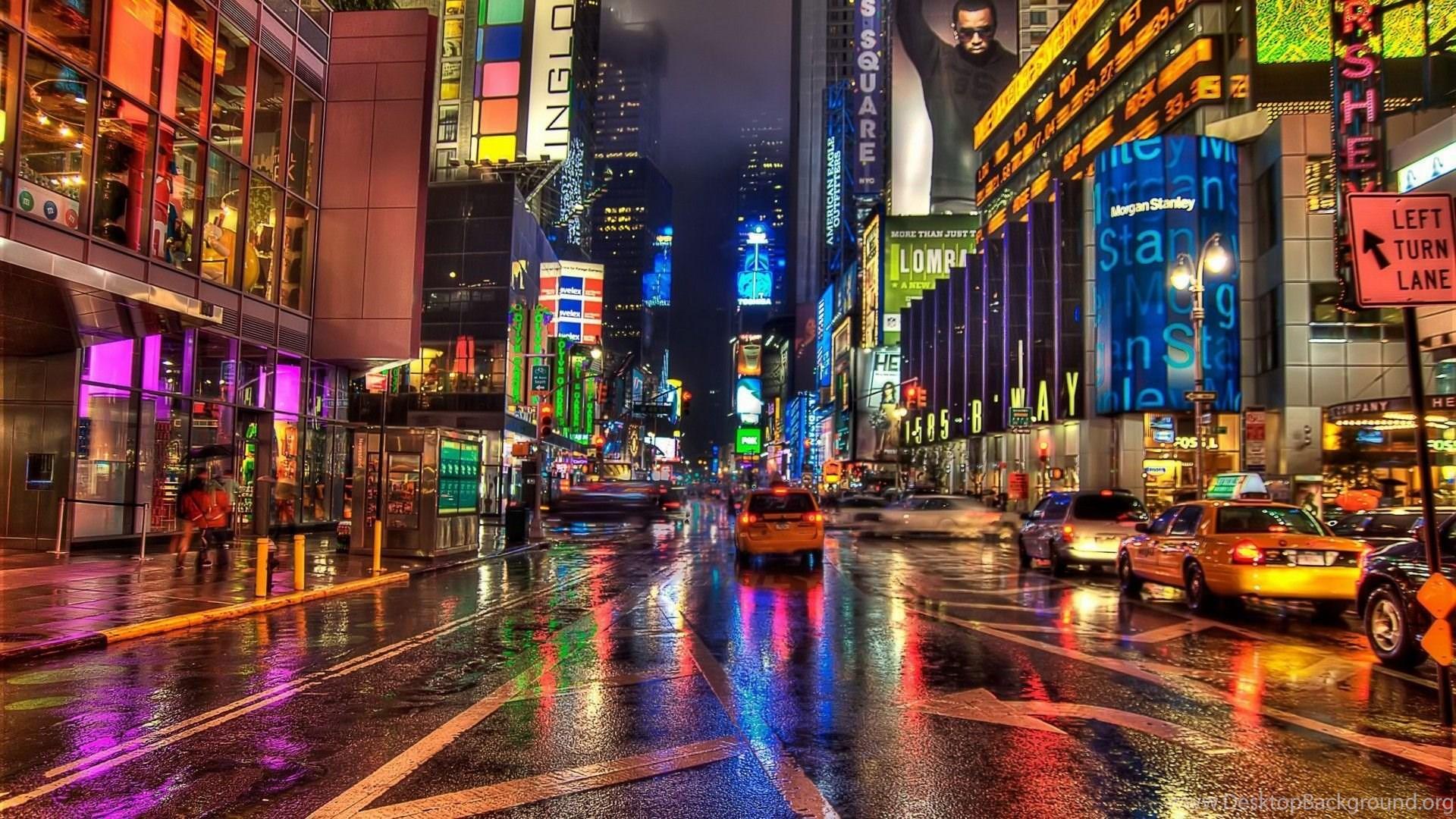 Times Square New York Wallpaper HD Wallpaper Desktop Background