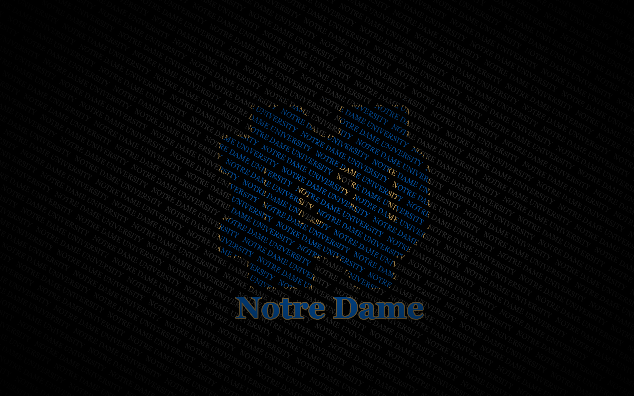 Notre Dame Football Desktop Wallpaper