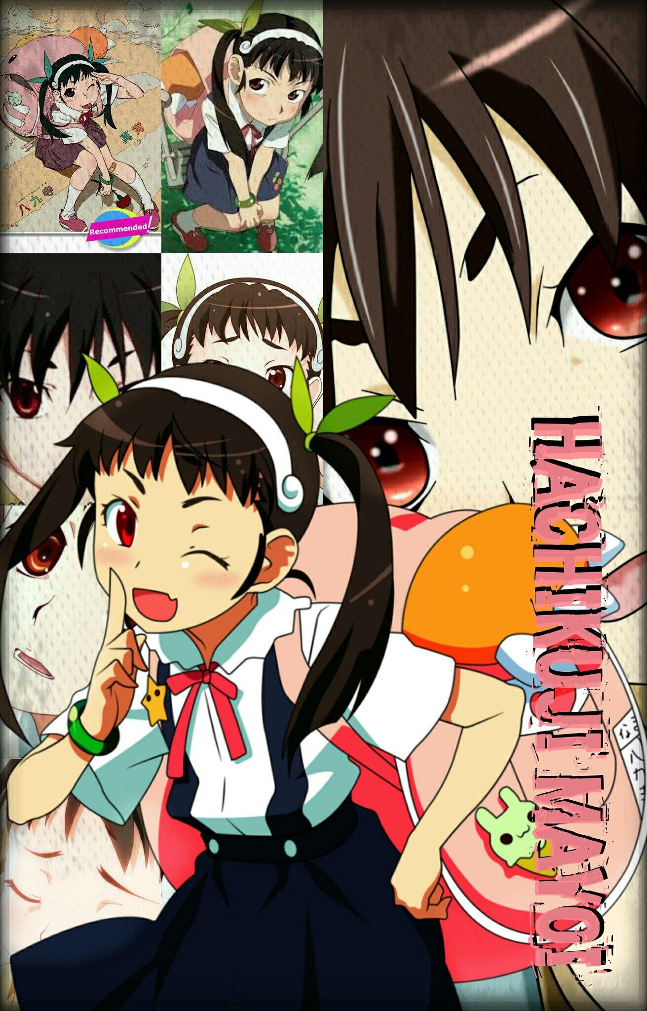 Hachikuji Mayoi. Monogatari Series Anime #wallpaper #fondos #waifu