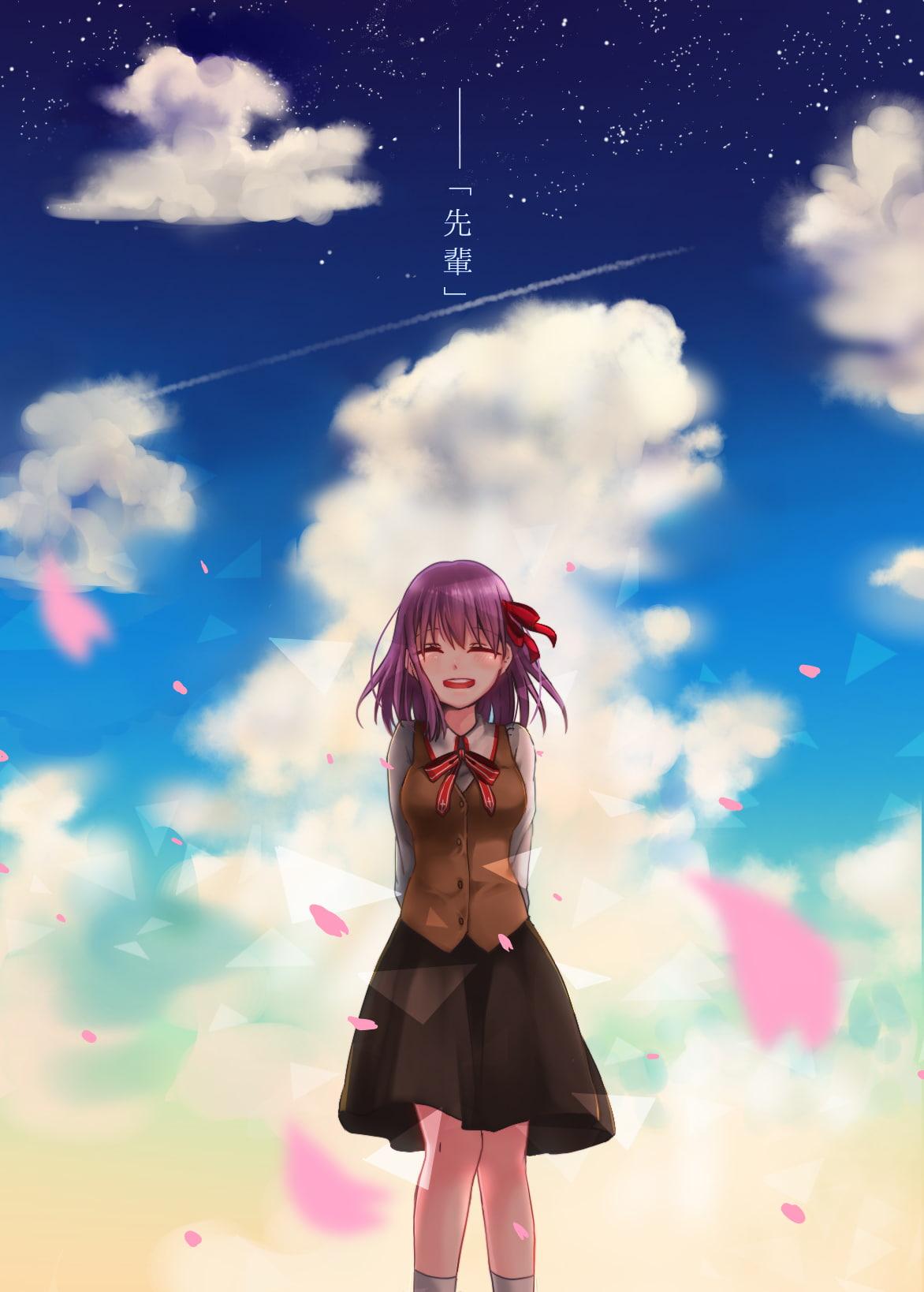 HD Wallpaper: Fate Series, Fate Stay Night, Anime Girls, Sakura