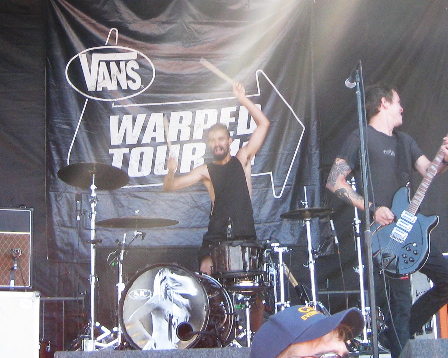 Jay Weinberg At Warped Tour 2011 08 09