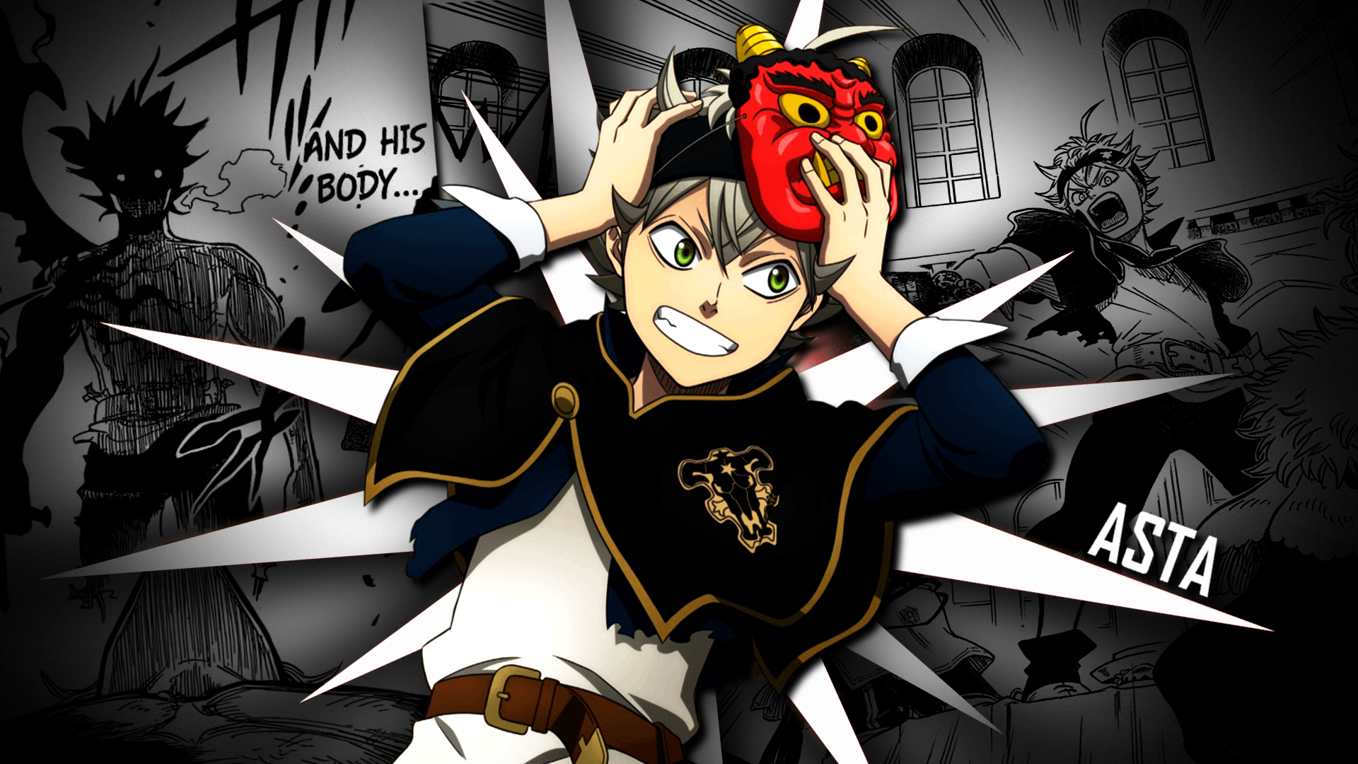 HD desktop wallpaper: Anime, Asta (Black Clover), Black Clover download  free picture #1037479