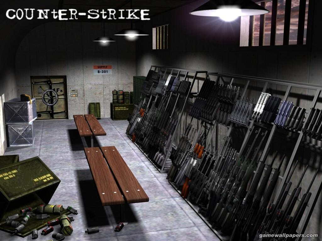Counter Strike Wallpaper Weapons Locker x 768 Wallpaper