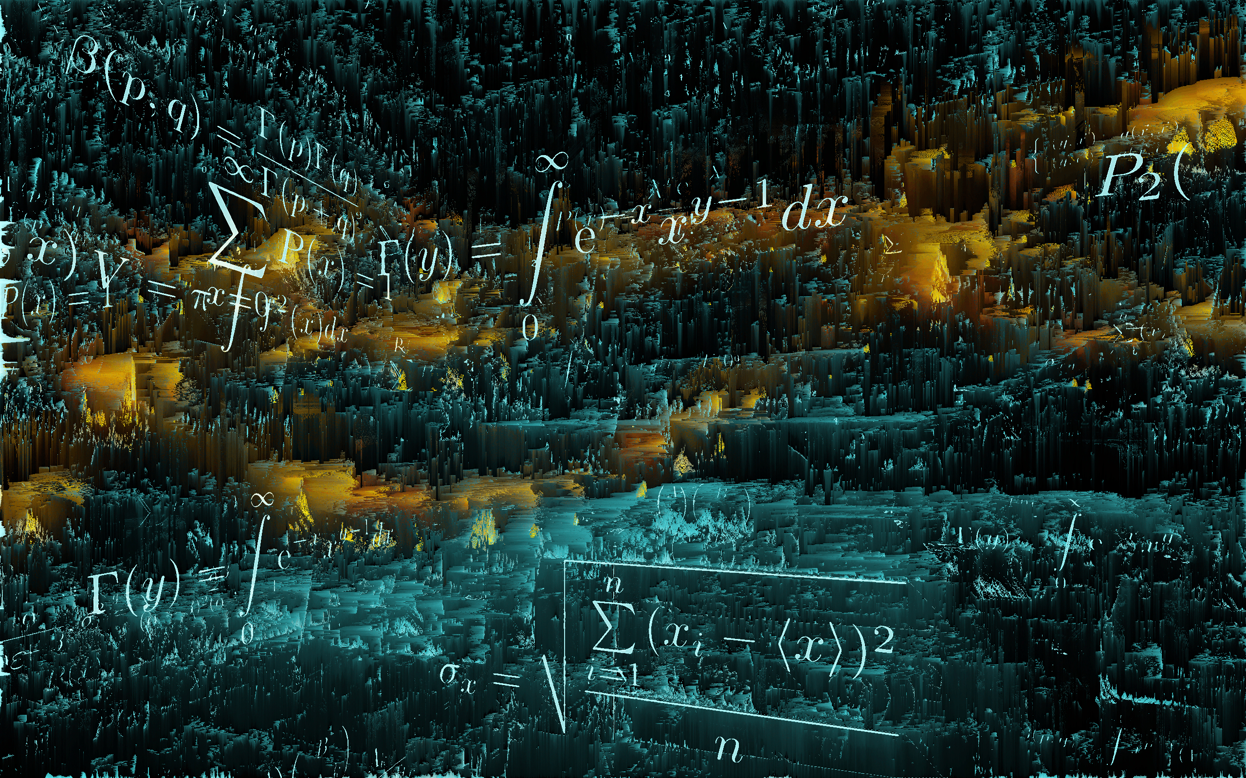 Picture of Astrophysics Equation Wallpaper