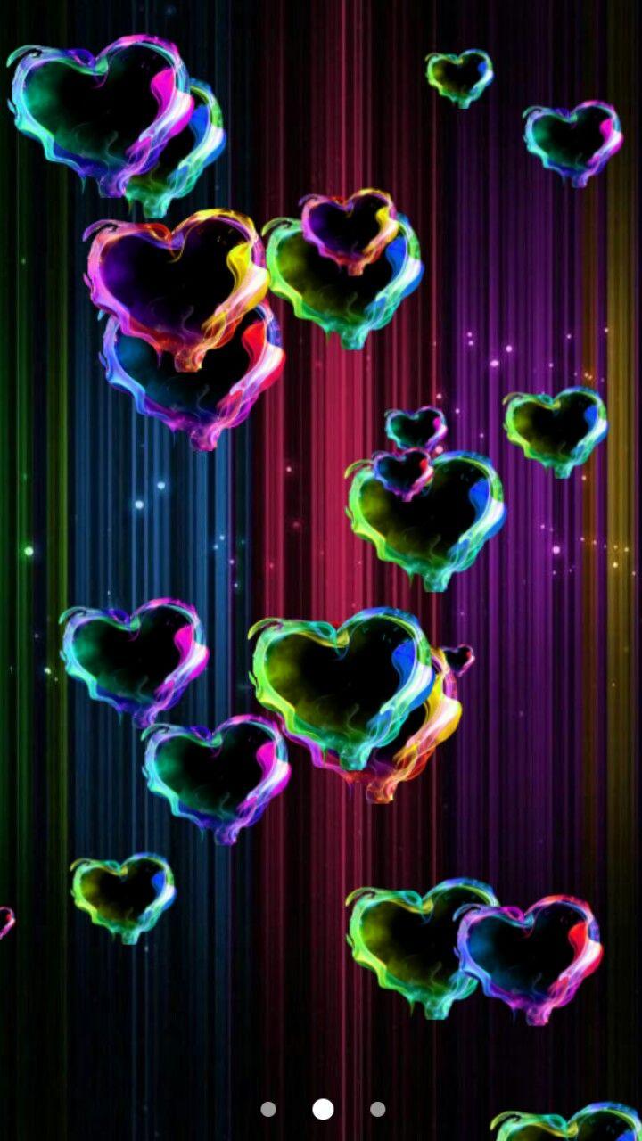 Magic hearts live wallpaper google play store. Heart wallpaper, Love wallpaper, Heart background