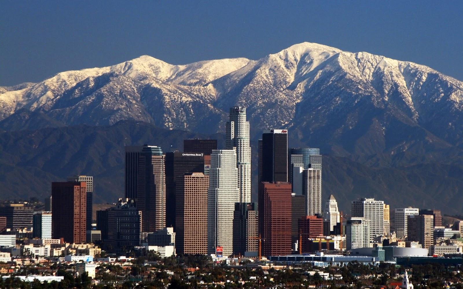 sportstars: Los Angeles Skyline Wallpaper