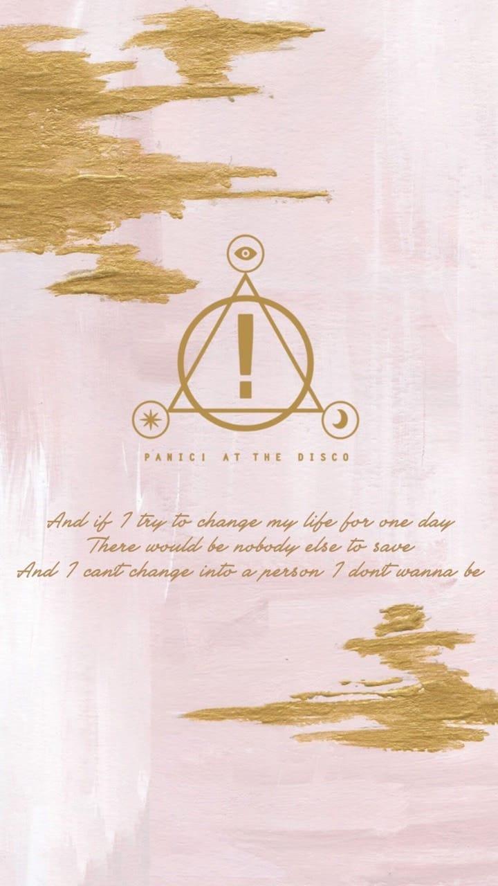 panic at the disco music quotes wallpaper