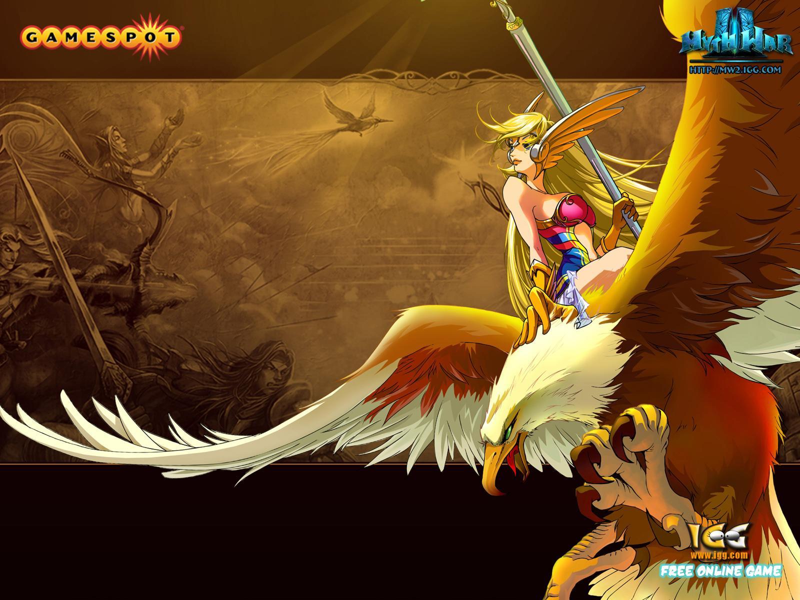 Wallpaper Myth War Games