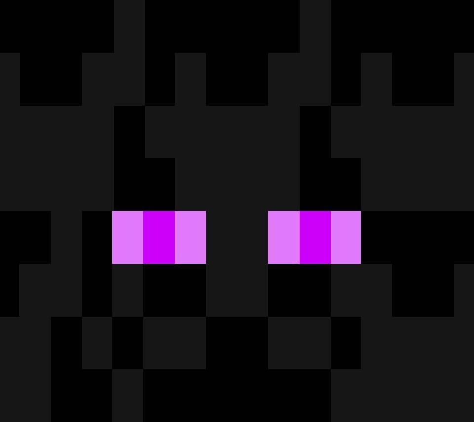 Enderman Face Wallpaper