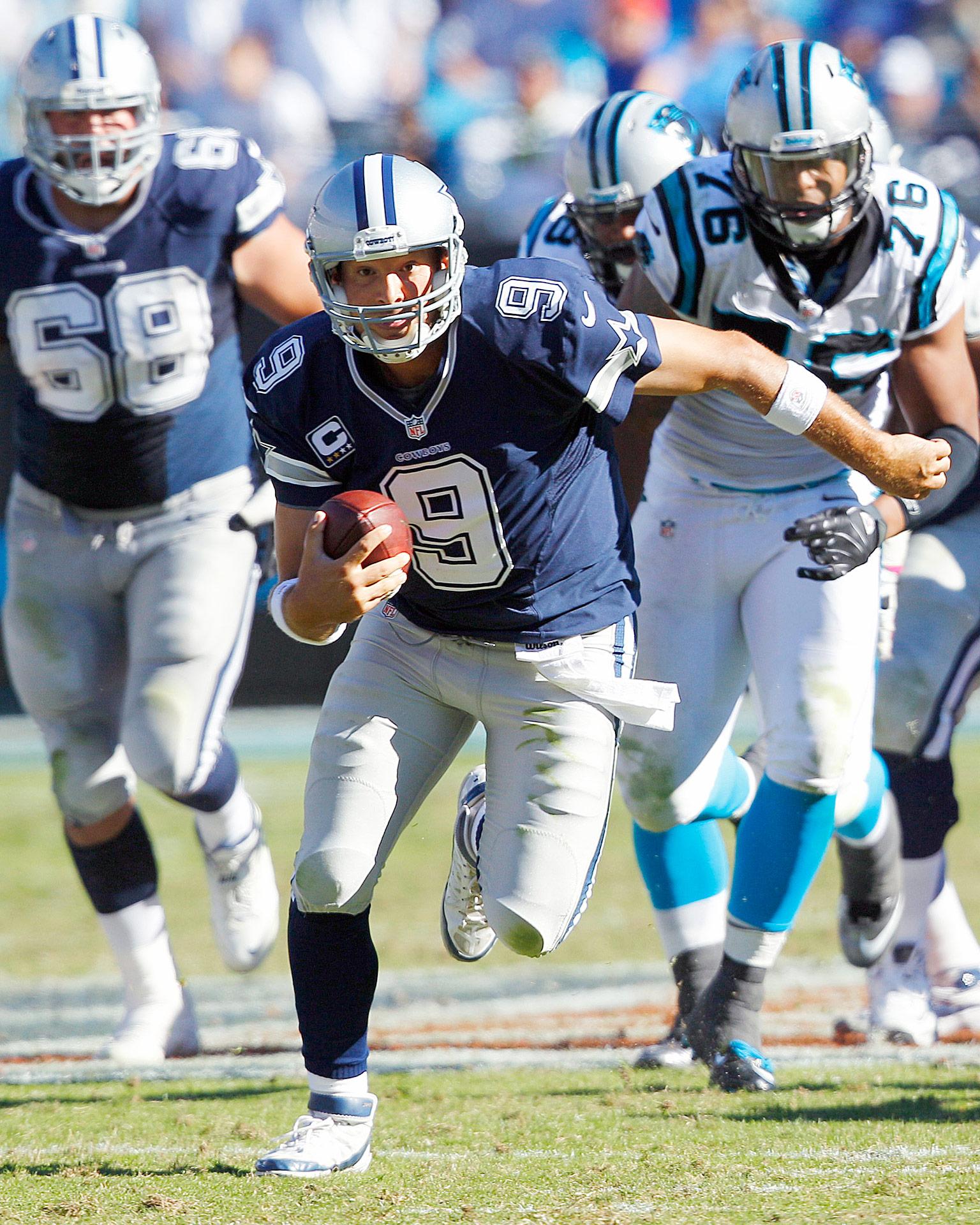 3. Tony Romo the 2012 Dallas Cowboys