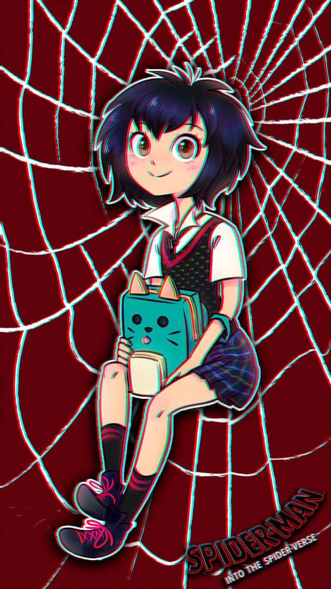 Peni Parker Phone Wallpaper by erick1214. Random Characters