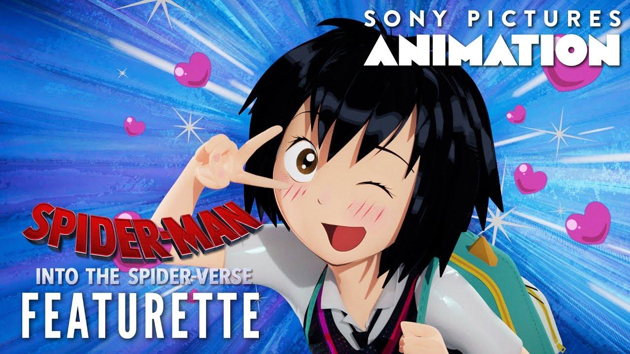 spider man into the spider verse peni wallpaper