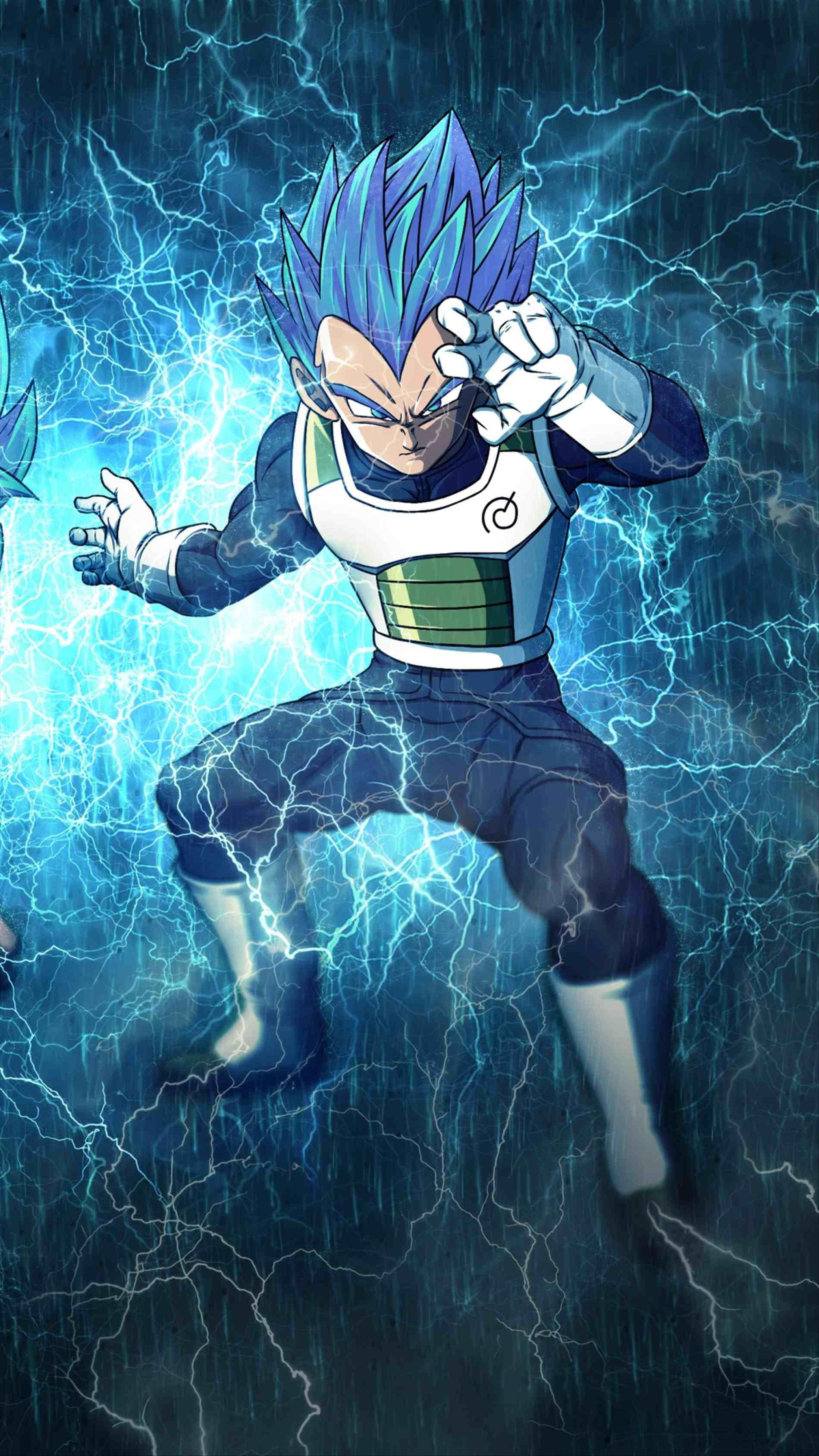 DBZ Vegeta Blue Wallpapers - Free Anime Wallpapers for iPhone