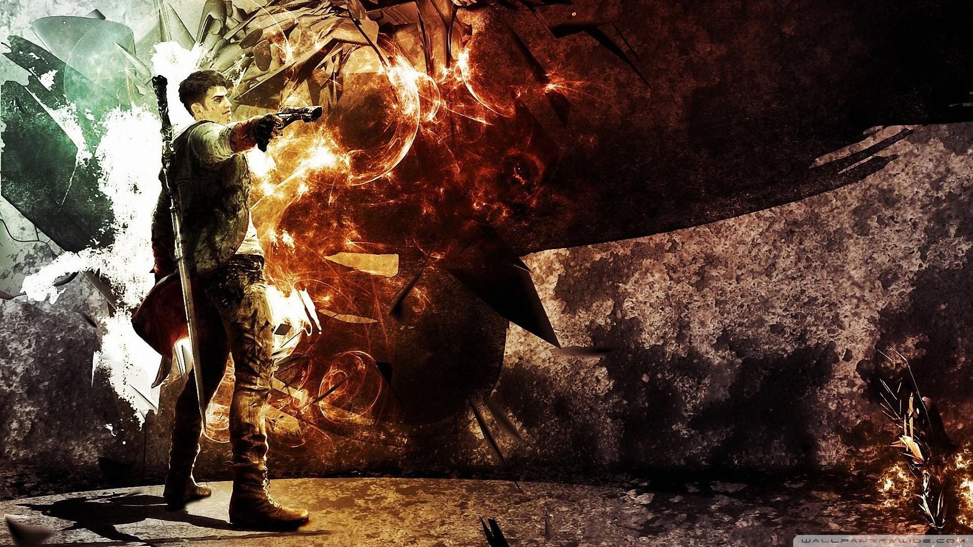 Devil May Cry 1920x1080 HD Wallpaper. Game