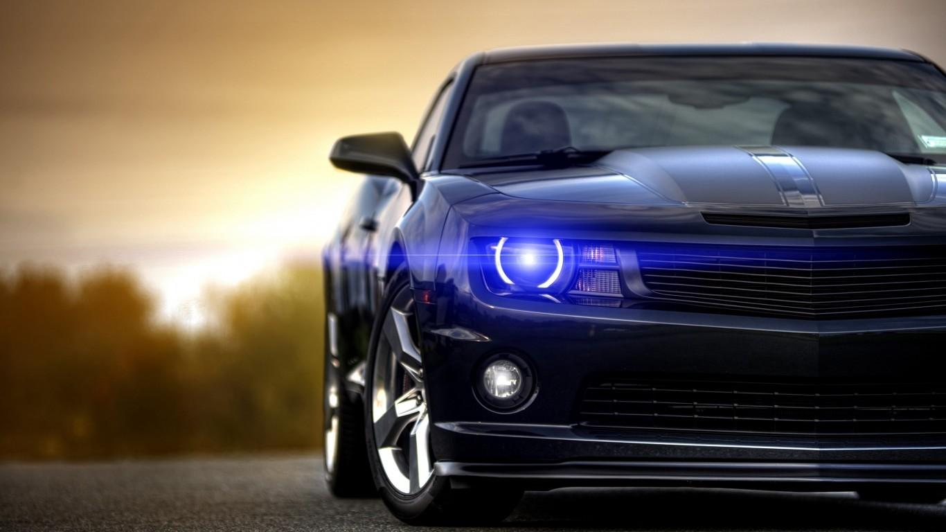 Download 1366x768 Cars, Chevrolet Camaro Wallpaper for Laptop