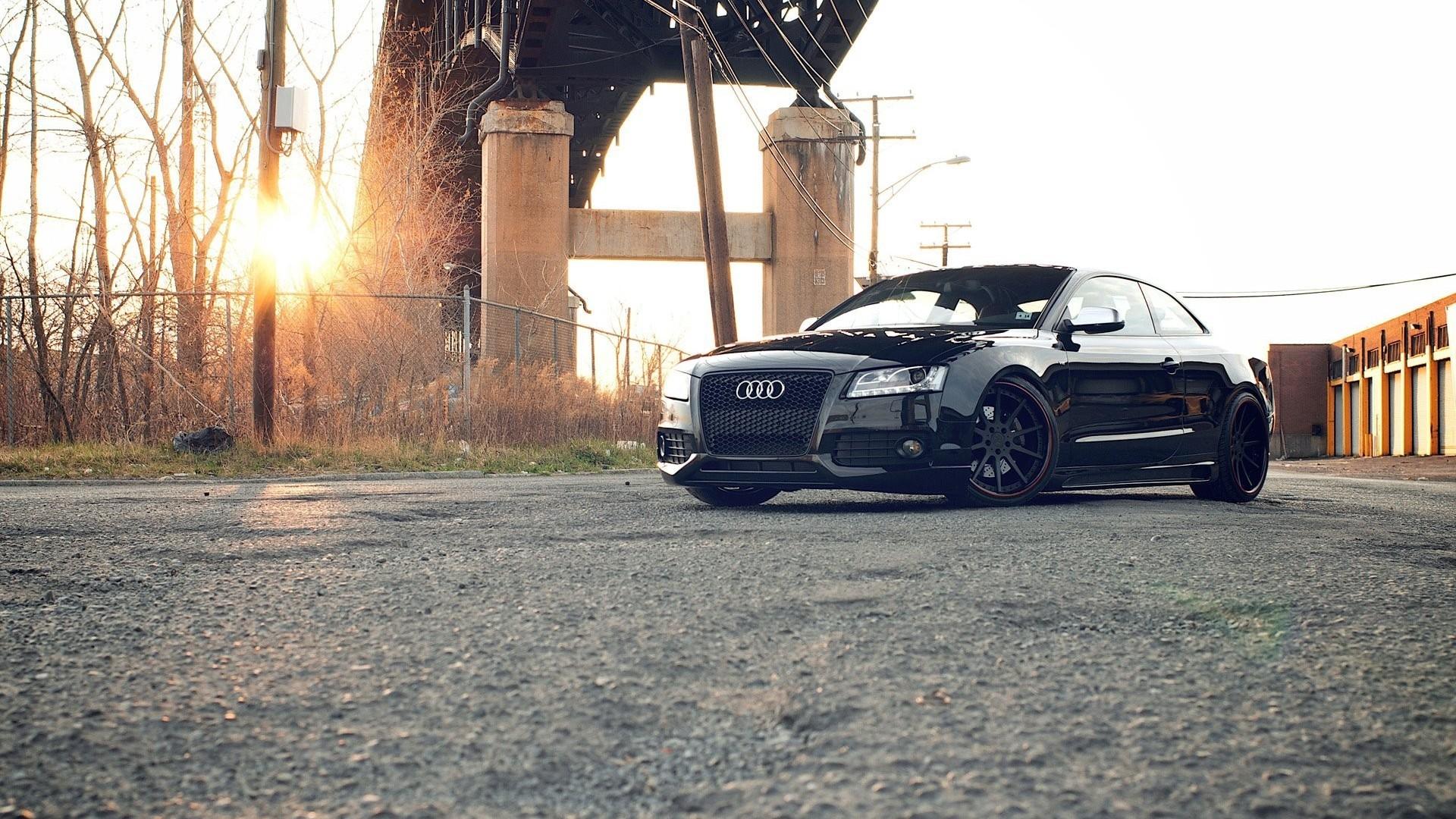 black audi a5 wallpaper