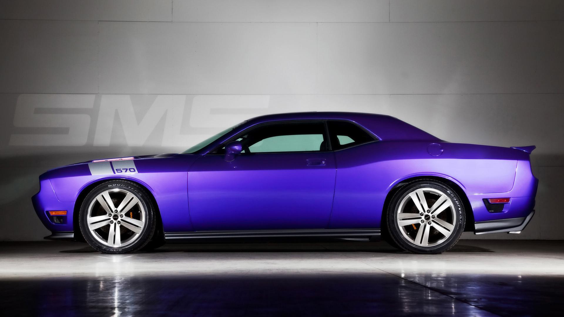 cars, muscle cars, vehicles, Dodge Challenger, Challenger, purple