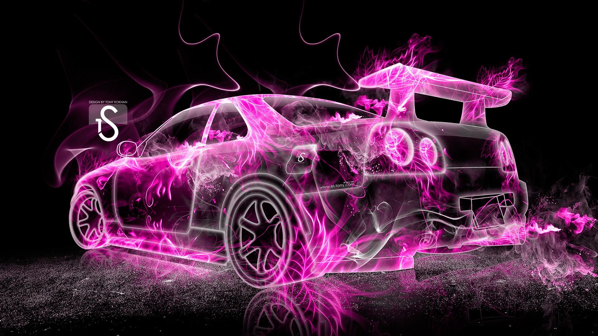 Pink Cars Wallpaper